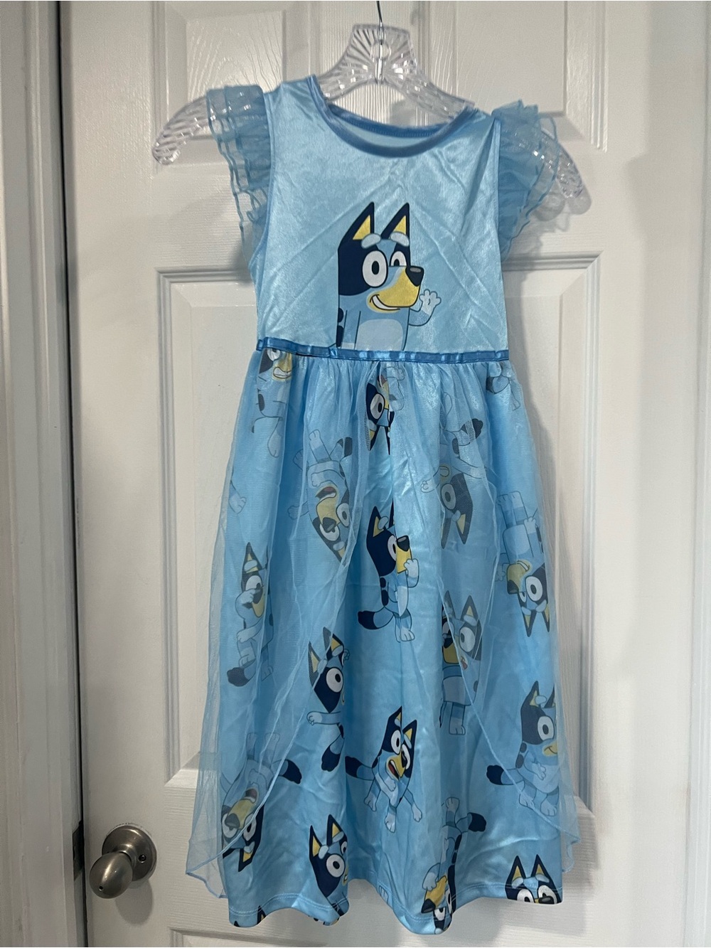 Bluey Light Blue Girls' Dress